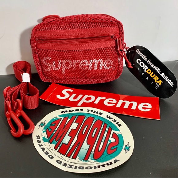 supreme mesh side bag